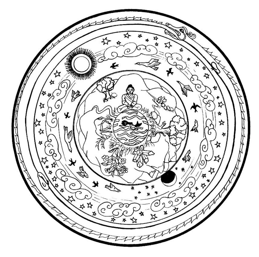 ぬりえページ: ヒンズー教の神話: 仏 (神々と女神) #89539 - 無料の印刷可能なぬりえページ