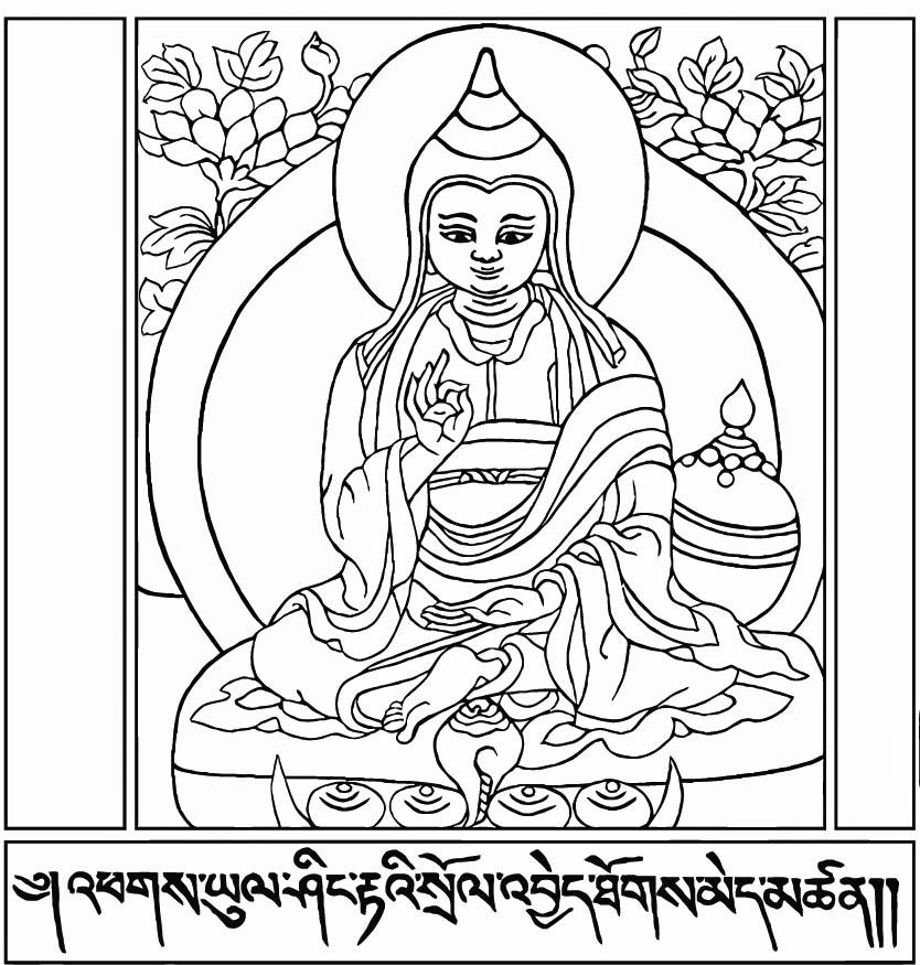 ぬりえページ: ヒンズー教の神話: 仏 (神々と女神) #89547 - 無料の印刷可能なぬりえページ