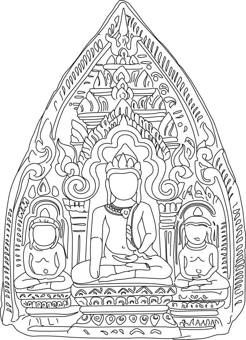 ぬりえページ: ヒンズー教の神話: 仏 (神々と女神) #89560 - 無料の印刷可能なぬりえページ