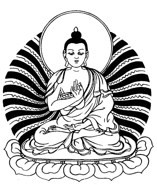 ぬりえページ: ヒンズー教の神話: 仏 (神々と女神) #89576 - 無料の印刷可能なぬりえページ