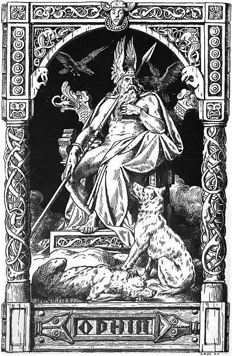 ぬりえページ: 北欧神話 (神々と女神) #110414 - 無料の印刷可能なぬりえページ