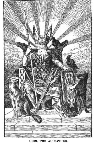 ぬりえページ: 北欧神話 (神々と女神) #110427 - 無料の印刷可能なぬりえページ