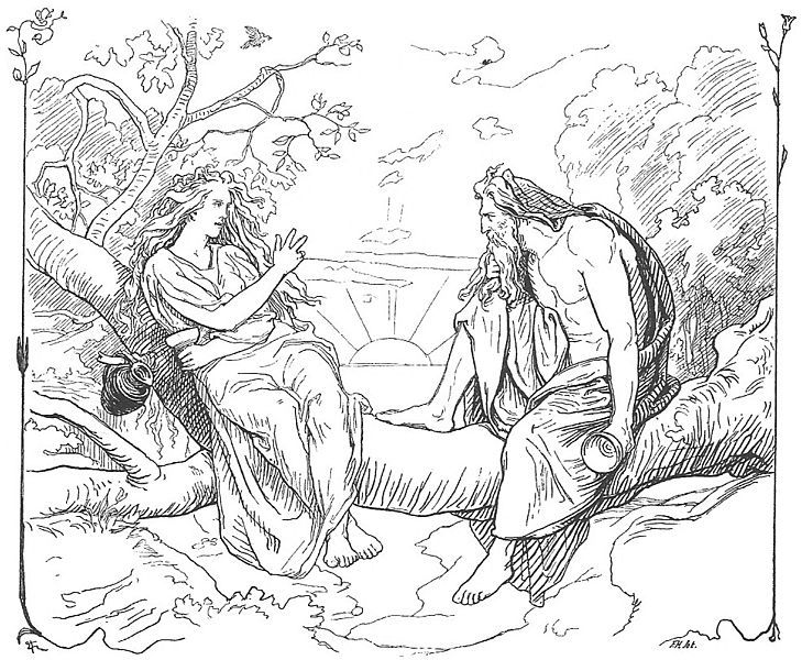 ぬりえページ: 北欧神話 (神々と女神) #110453 - 無料の印刷可能なぬりえページ