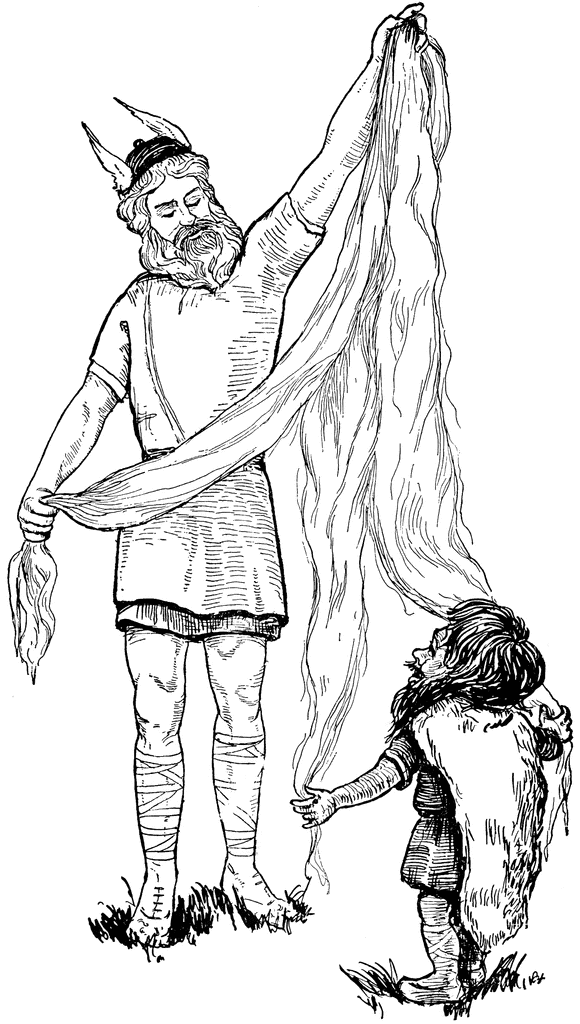 ぬりえページ: 北欧神話 (神々と女神) #110533 - 無料の印刷可能なぬりえページ
