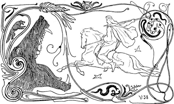 ぬりえページ: 北欧神話 (神々と女神) #110557 - 無料の印刷可能なぬりえページ