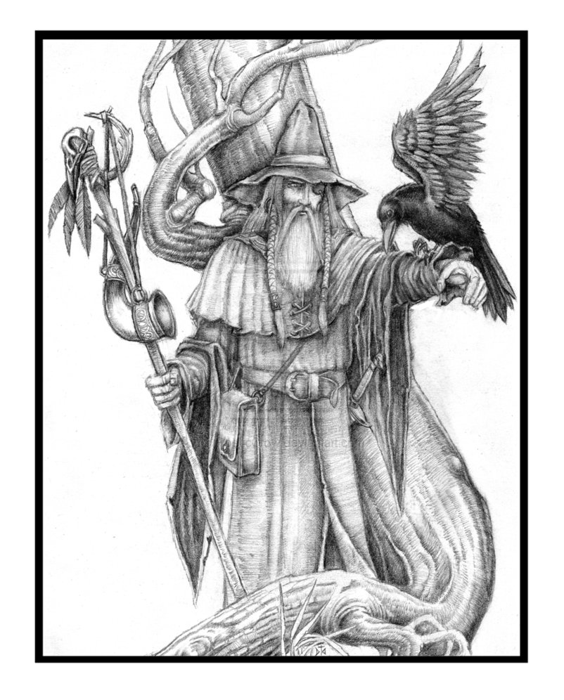 ぬりえページ: 北欧神話 (神々と女神) #110563 - 無料の印刷可能なぬりえページ