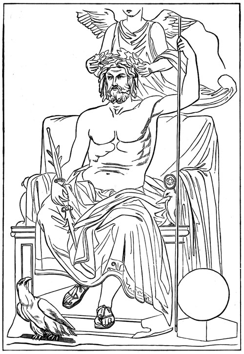 ぬりえページ: ローマ神話 (神々と女神) #110097 - 無料の印刷可能なぬりえページ