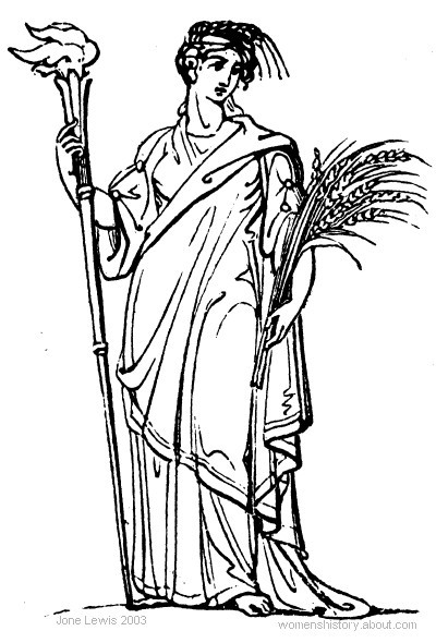 ぬりえページ: ローマ神話 (神々と女神) #110129 - 無料の印刷可能なぬりえページ