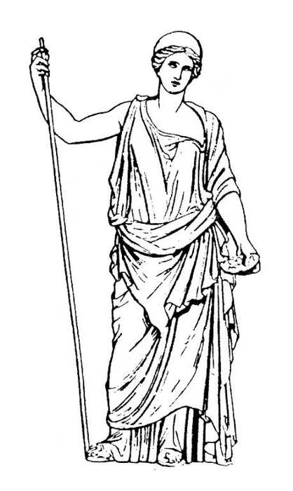 ぬりえページ: ローマ神話 (神々と女神) #110164 - 無料の印刷可能なぬりえページ