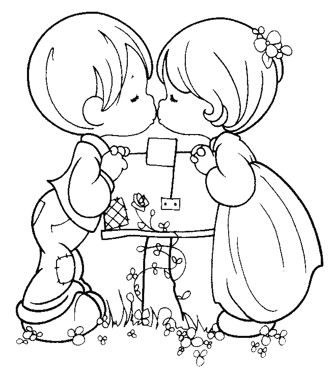 ぬりえページ: 結婚 (祝日とお祝い) #55965 - 無料の印刷可能なぬりえページ