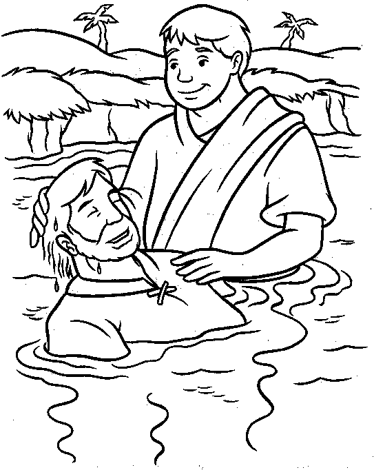 ぬりえページ: 洗礼 (祝日および特別行事) #57473 - 無料の印刷可能なぬりえページ