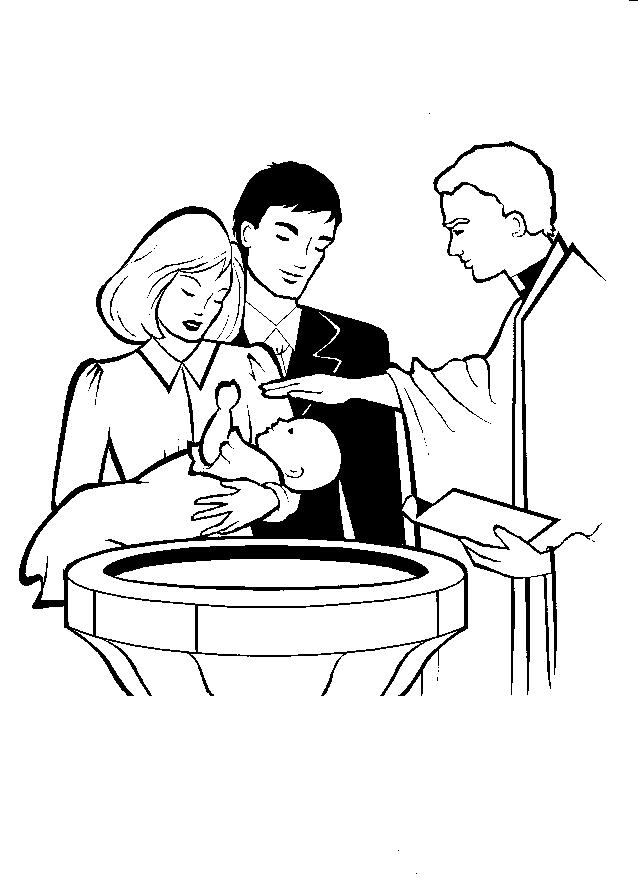 ぬりえページ: 洗礼 (祝日および特別行事) #57489 - 無料の印刷可能なぬりえページ