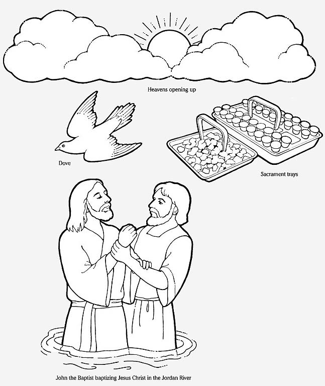 ぬりえページ: 洗礼 (祝日および特別行事) #57490 - 無料の印刷可能なぬりえページ