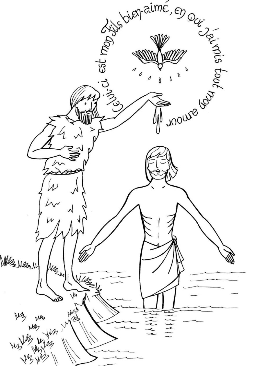 ぬりえページ: 洗礼 (祝日および特別行事) #57491 - 無料の印刷可能なぬりえページ
