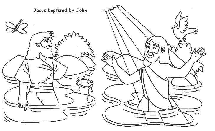 ぬりえページ: 洗礼 (祝日および特別行事) #57512 - 無料の印刷可能なぬりえページ