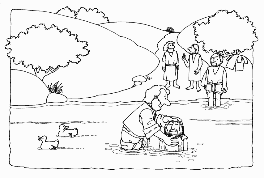 ぬりえページ: 洗礼 (祝日および特別行事) #57513 - 無料の印刷可能なぬりえページ