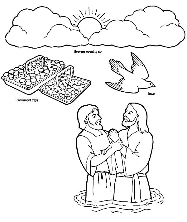 ぬりえページ: 洗礼 (祝日および特別行事) #57549 - 無料の印刷可能なぬりえページ