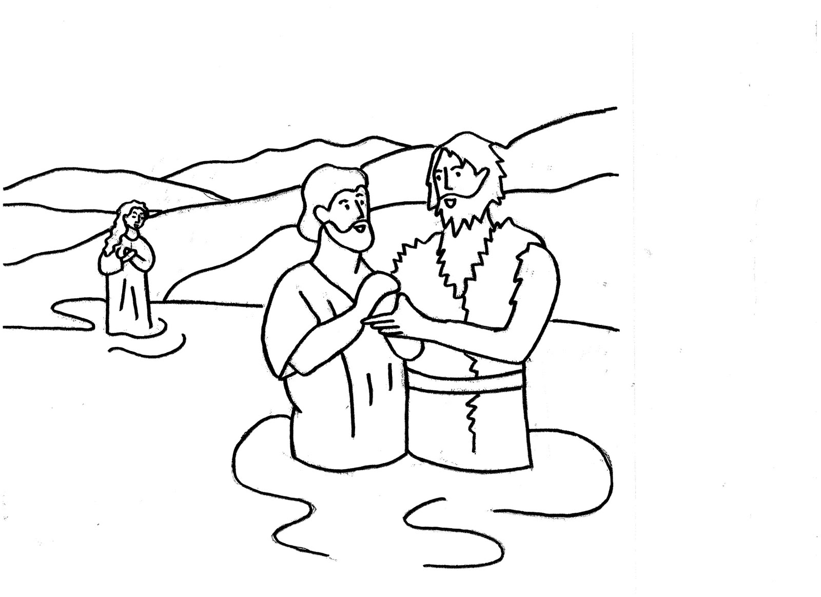 ぬりえページ: 洗礼 (祝日および特別行事) #57563 - 無料の印刷可能なぬりえページ
