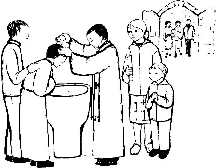 ぬりえページ: 洗礼 (祝日および特別行事) #57564 - 無料の印刷可能なぬりえページ