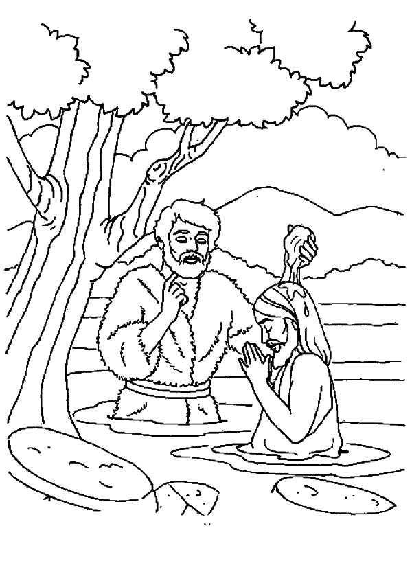 ぬりえページ: 洗礼 (祝日および特別行事) #57627 - 無料の印刷可能なぬりえページ