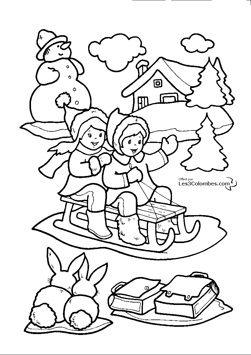 ぬりえページ: クリスマス (祝日および特別行事) #55043 - 無料の印刷可能なぬりえページ