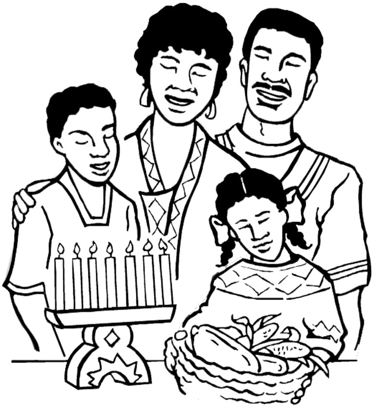 ぬりえページ: クワンザ (祝日および特別行事) #60552 - 無料の印刷可能なぬりえページ