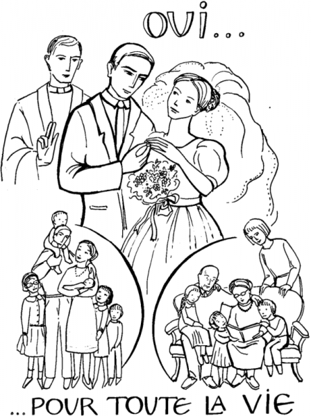 ぬりえページ: 結婚 (祝日および特別行事) #55998 - 無料の印刷可能なぬりえページ