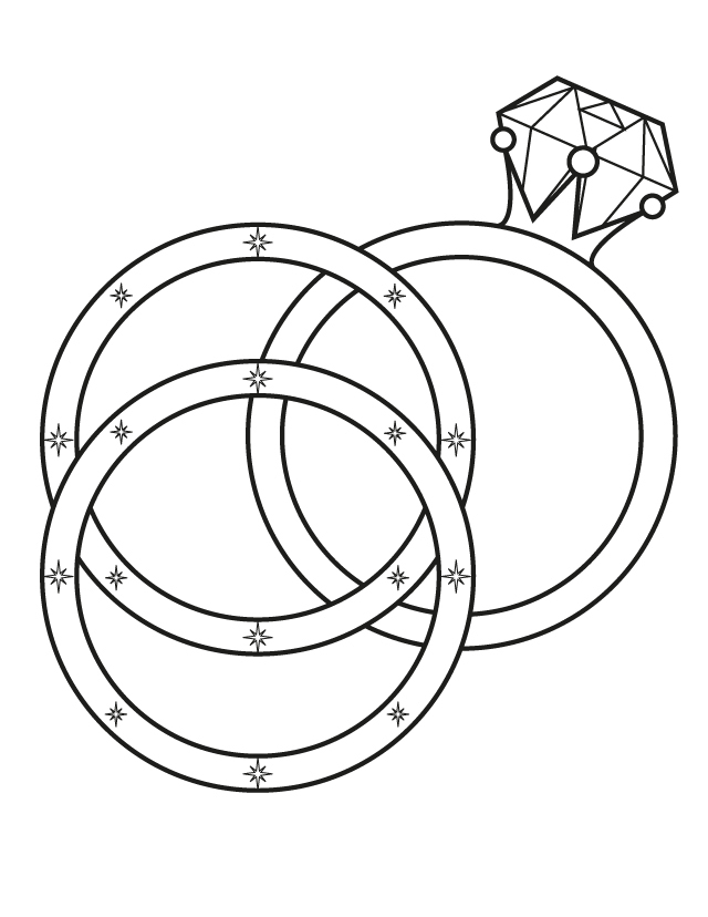 ぬりえページ: 結婚 (祝日および特別行事) #56026 - 無料の印刷可能なぬりえページ