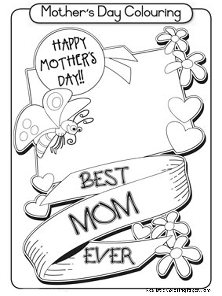 ぬりえページ: 母の日 (祝日および特別行事) #129788 - 無料の印刷可能なぬりえページ