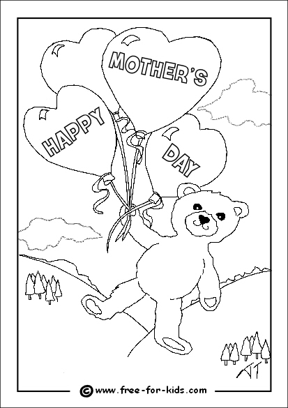 ぬりえページ: 母の日 (祝日および特別行事) #129908 - 無料の印刷可能なぬりえページ