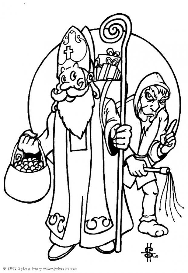 ぬりえページ: 聖ニコラス (祝日および特別行事) #59116 - 無料の印刷可能なぬりえページ