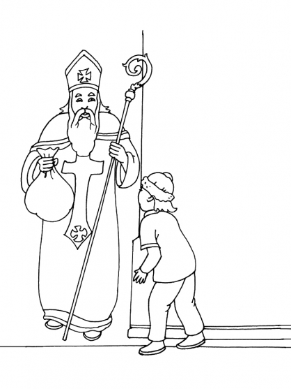 ぬりえページ: 聖ニコラス (祝日および特別行事) #59218 - 無料の印刷可能なぬりえページ