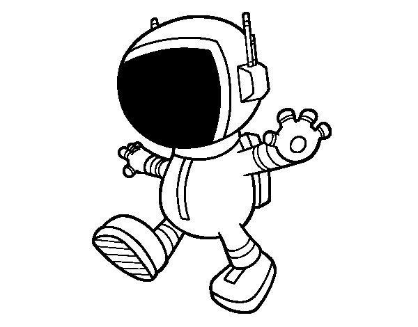 ぬりえページ: 宇宙飛行士 (取引と職業) #87617 - 無料の印刷可能なぬりえページ