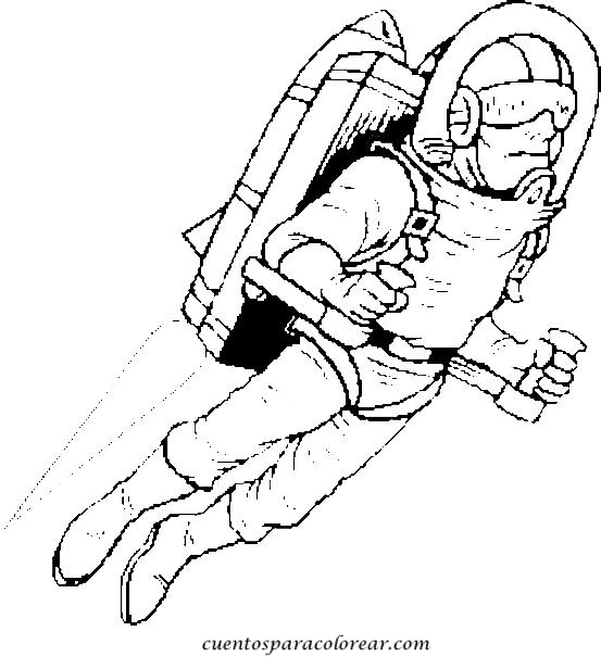 ぬりえページ: 宇宙飛行士 (取引と職業) #87646 - 無料の印刷可能なぬりえページ