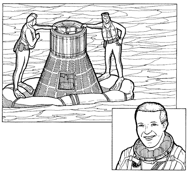 ぬりえページ: 宇宙飛行士 (取引と職業) #87652 - 無料の印刷可能なぬりえページ