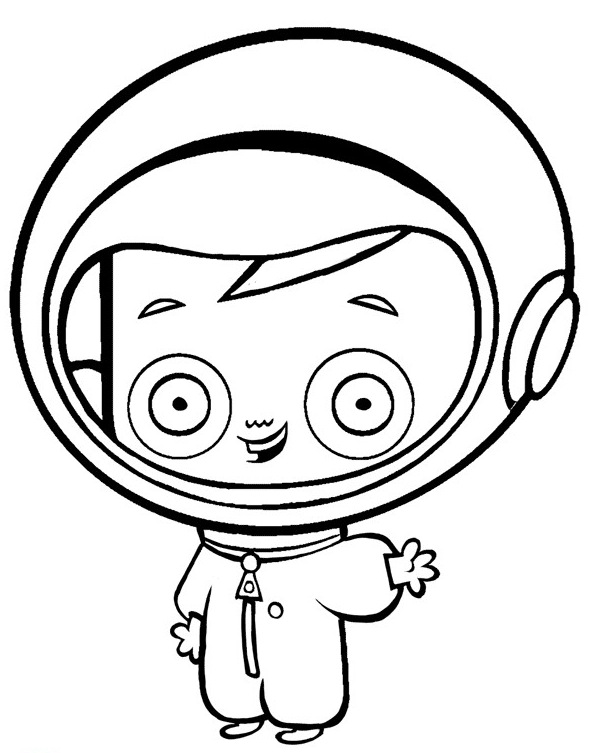 ぬりえページ: 宇宙飛行士 (取引と職業) #87705 - 無料の印刷可能なぬりえページ