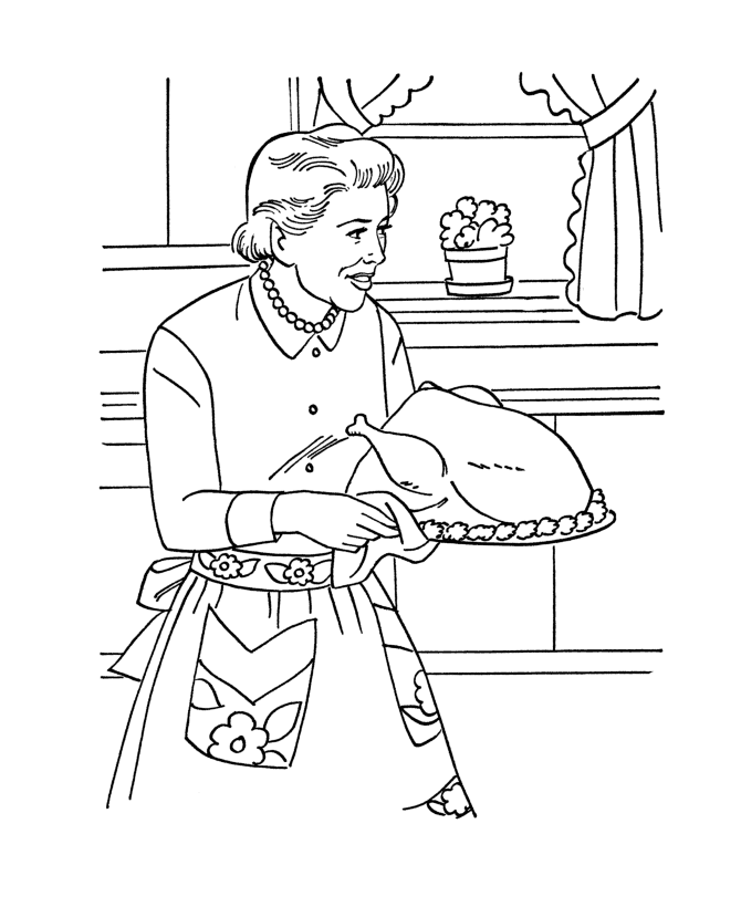 ぬりえページ: 料理する / 料理する (取引と職業) #91812 - 無料の印刷可能なぬりえページ