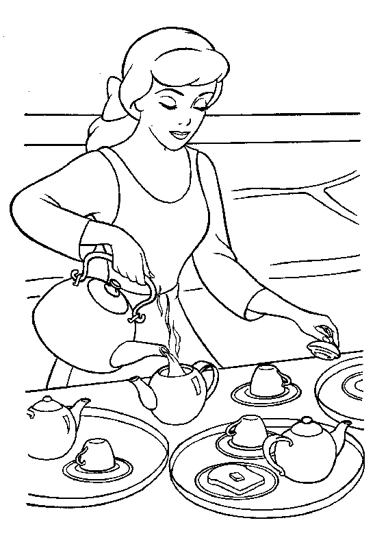 ぬりえページ: 料理する / 料理する (取引と職業) #92023 - 無料の印刷可能なぬりえページ
