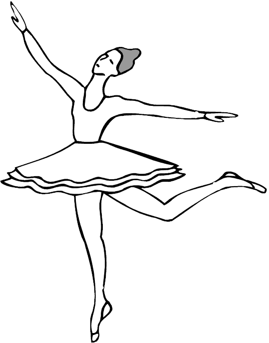 ぬりえページ: ダンサー / ダンサー (取引と職業) #92132 - 無料の印刷可能なぬりえページ