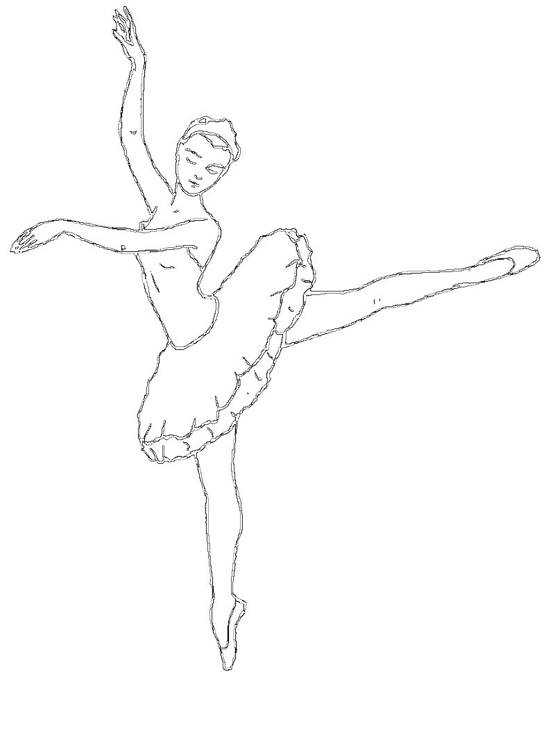 ぬりえページ: ダンサー / ダンサー (取引と職業) #92205 - 無料の印刷可能なぬりえページ