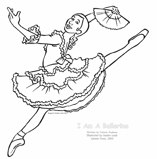 ぬりえページ: ダンサー / ダンサー (取引と職業) #92334 - 無料の印刷可能なぬりえページ