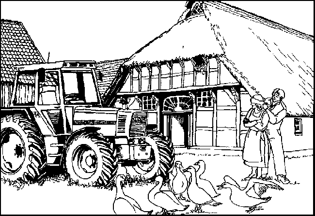 ぬりえページ: 農家 (取引と職業) #96216 - 無料の印刷可能なぬりえページ