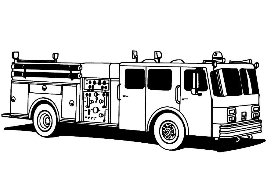 ぬりえページ: 消防士 (取引と職業) #105519 - 無料の印刷可能なぬりえページ