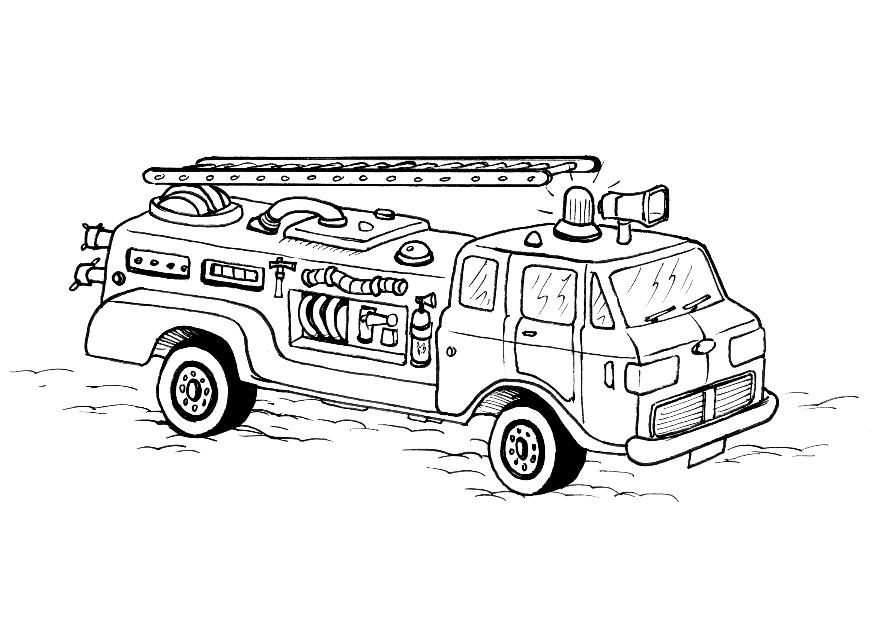 ぬりえページ: 消防士 (取引と職業) #105599 - 無料の印刷可能なぬりえページ