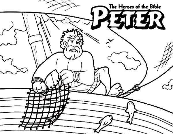 ぬりえページ: 漁師 (取引と職業) #104036 - 無料の印刷可能なぬりえページ