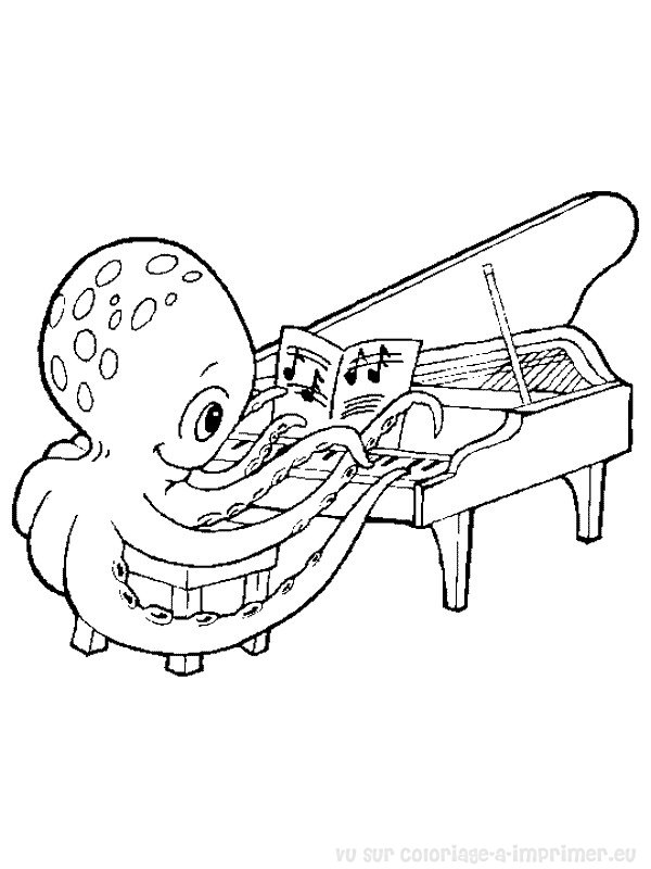 ぬりえページ: 音楽家 (取引と職業) #102519 - 無料の印刷可能なぬりえページ