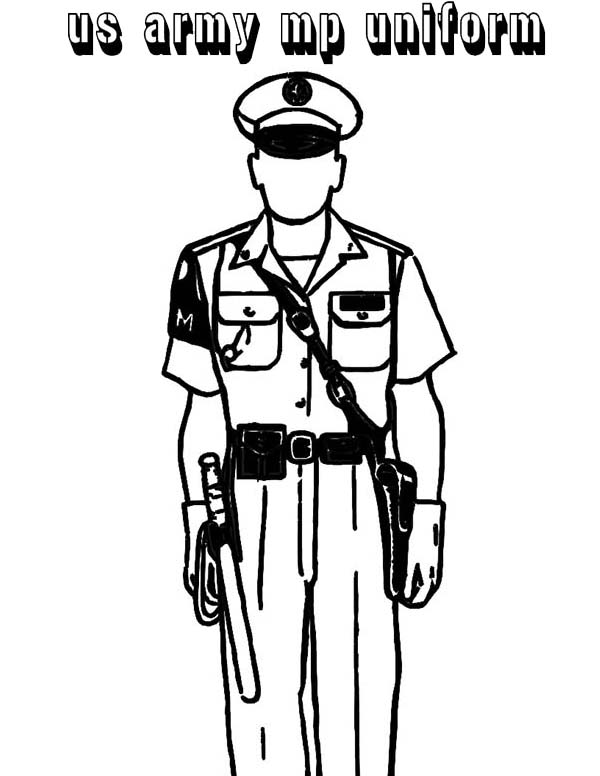 ぬりえページ: 警察官 (取引と職業) #105395 - 無料の印刷可能なぬりえページ
