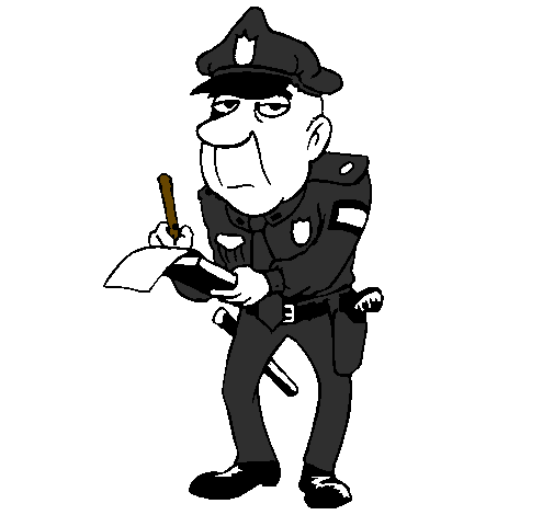 ぬりえページ: 警察官 (取引と職業) #105483 - 無料の印刷可能なぬりえページ