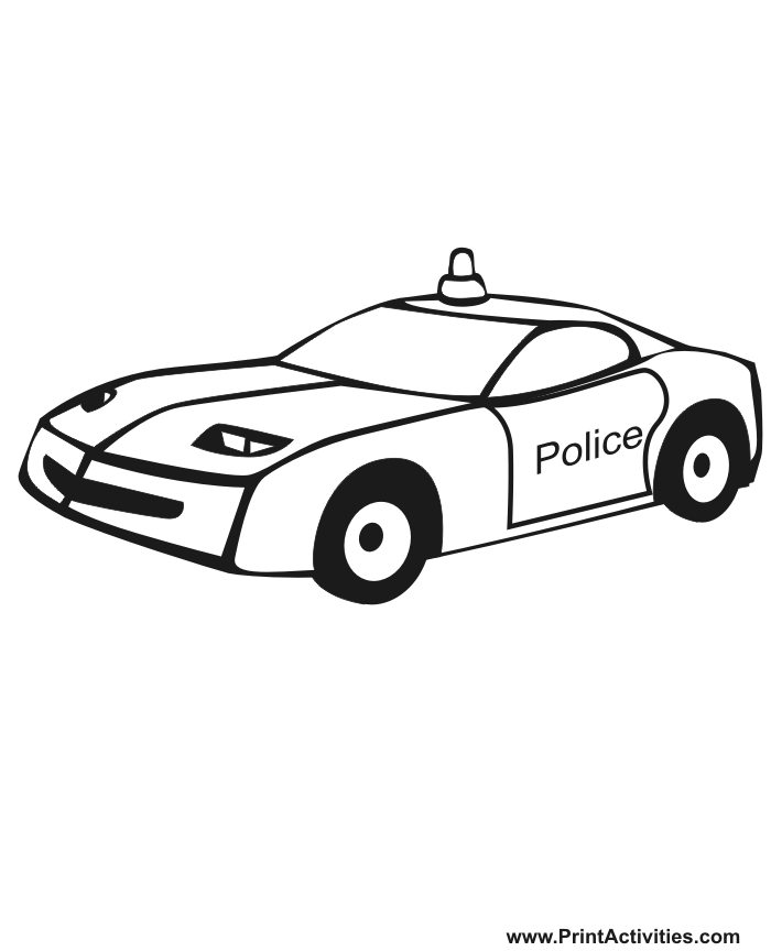 ぬりえページ: 警察官 (取引と職業) #105511 - 無料の印刷可能なぬりえページ