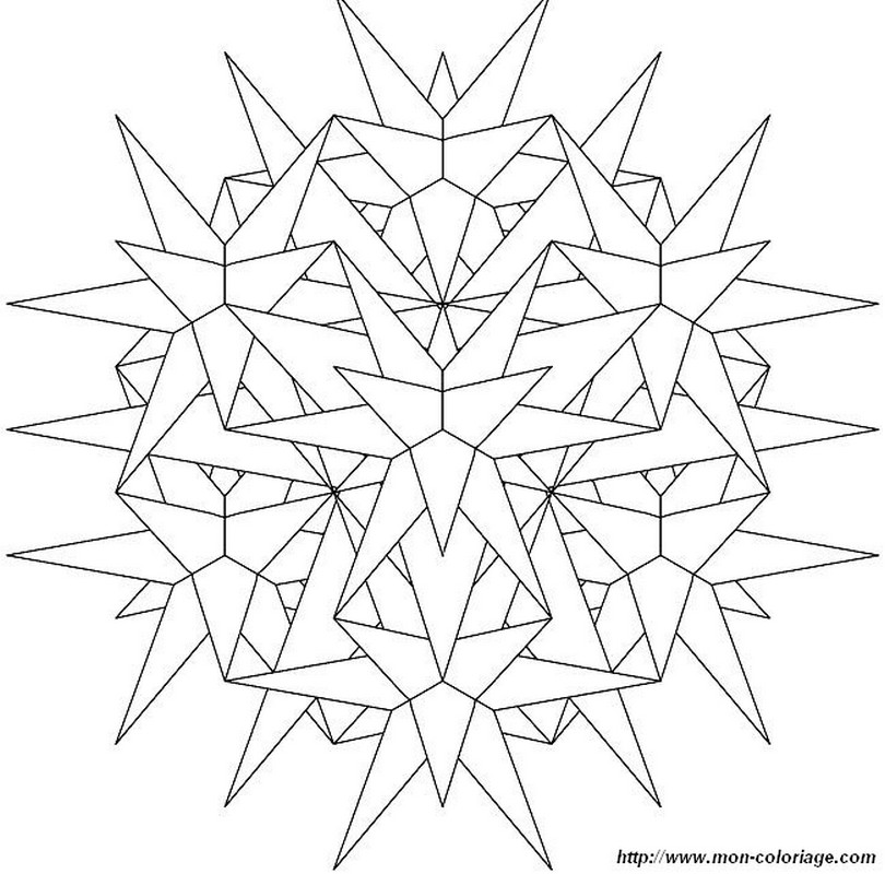 ぬりえページ: 雪の結晶 (自然と季節) #160472 - 無料の印刷可能なぬりえページ
